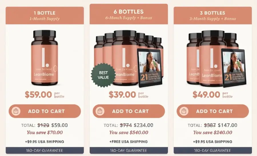 Package pricing options